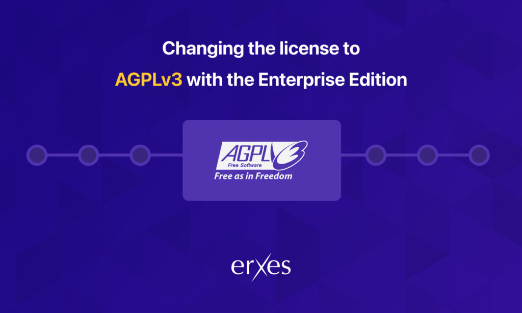 Changing the license to AGPLv3 with the Enterprise Edition