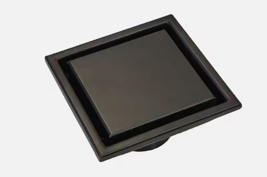 Трап MW-6542-2143 matte black 100*100mm