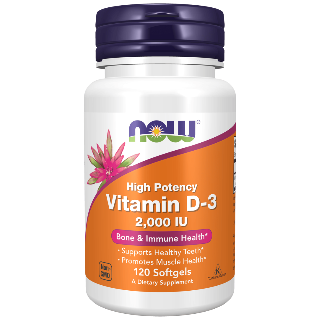Vitamin D3 2000IU - 120 sgels
