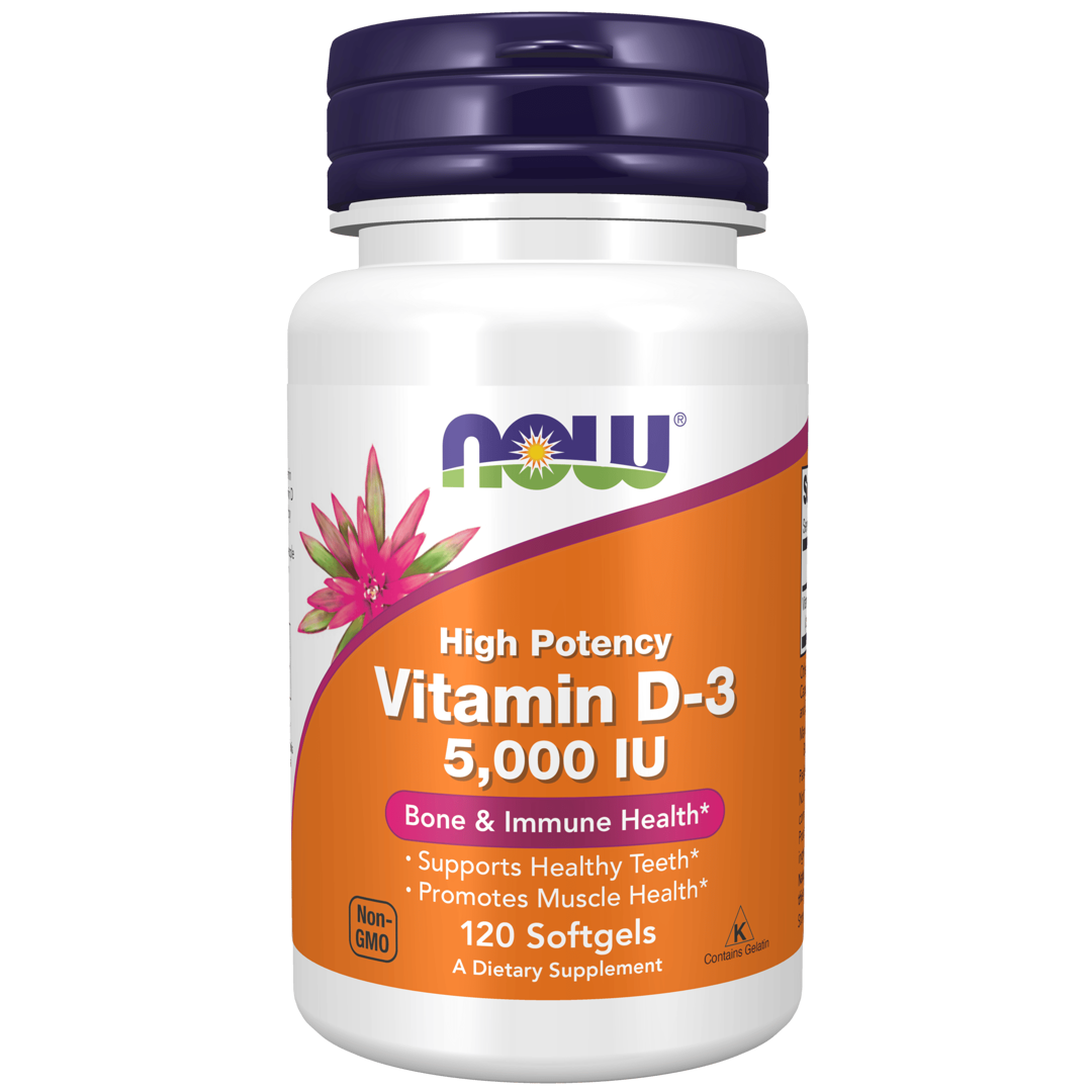 Vitamin D3 5000IU - 120 sgels