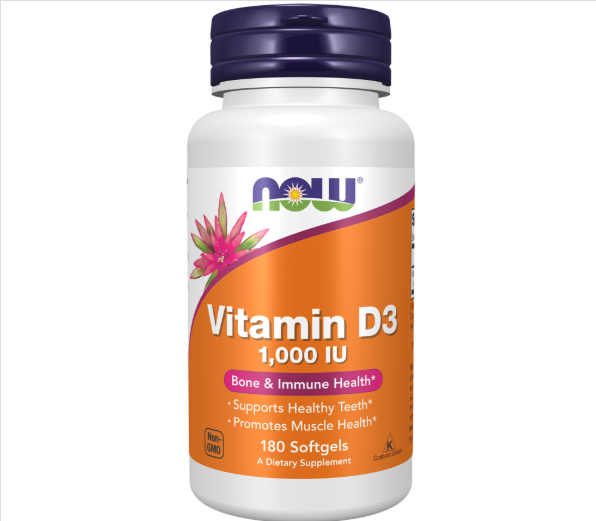 Vitamin D3 1000IU - 180 sgels