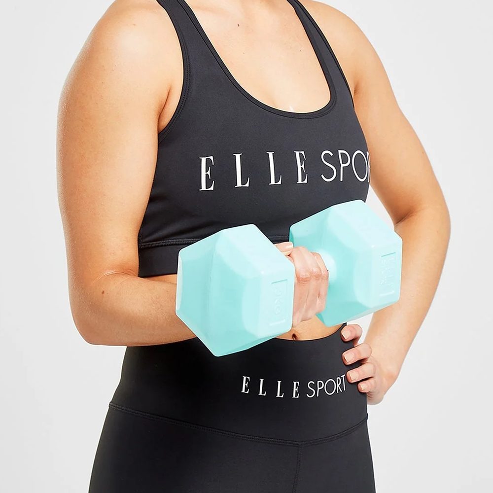 ELLE Sport 3kg Dumbbell Set - Хос туухай 3кг - Цэнхэр