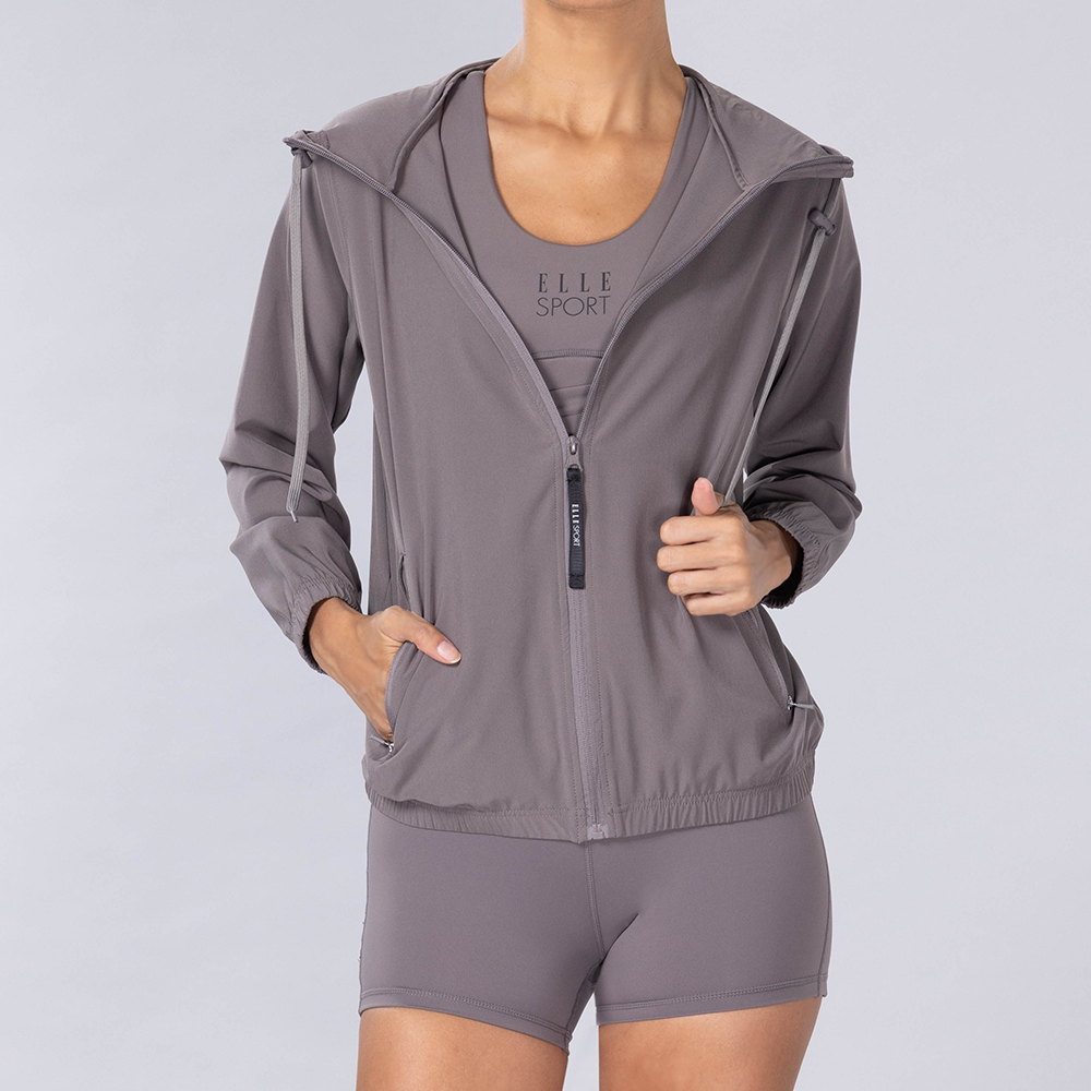 Jacket (Taslon) -Womens саарал