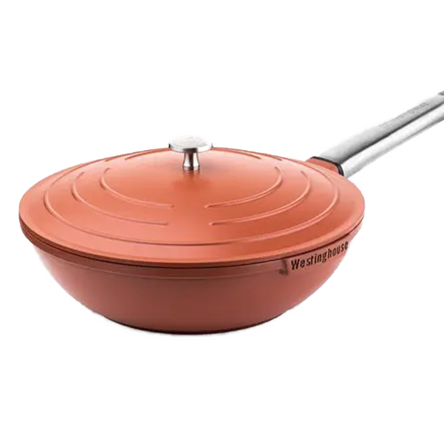 Cast Aluminum Frying Pan - 28 см улбар шар өнгө