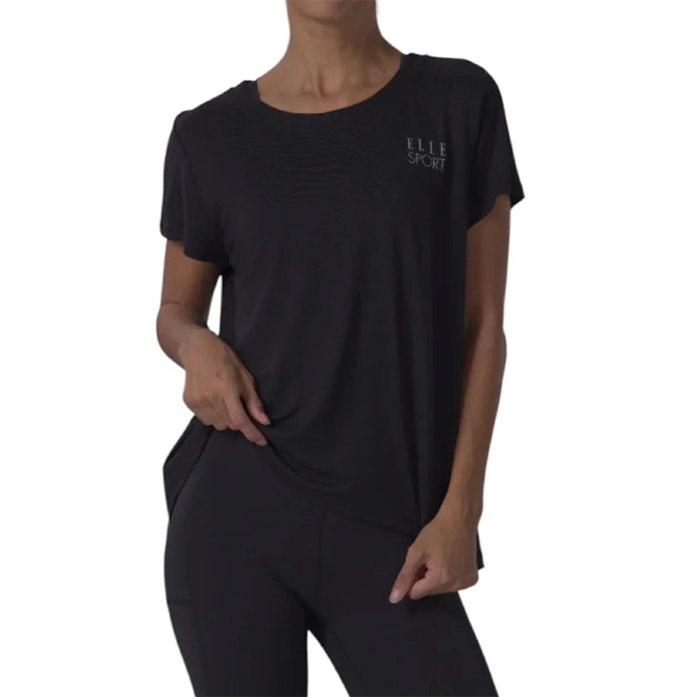 Short -Sleeve Top -Womens BK 