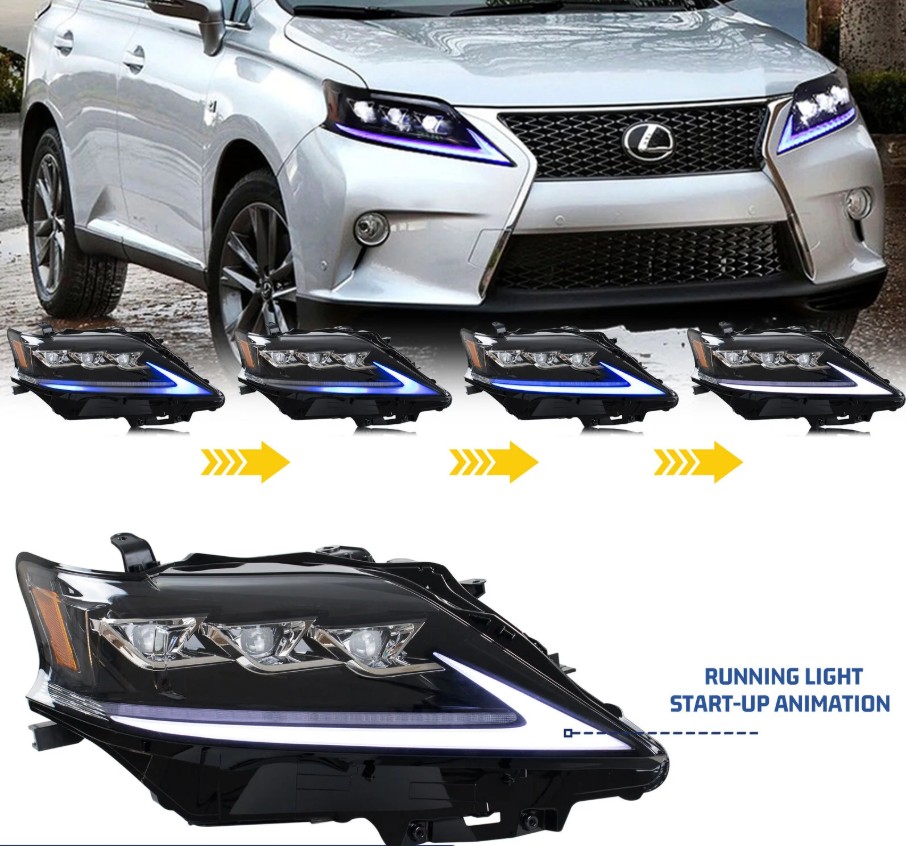 2009-2015 Lexus RX Headlight 
