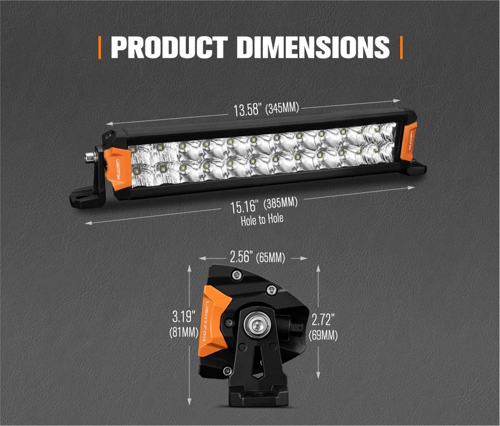  LF-LB-12DR 1x12 inch led bar 